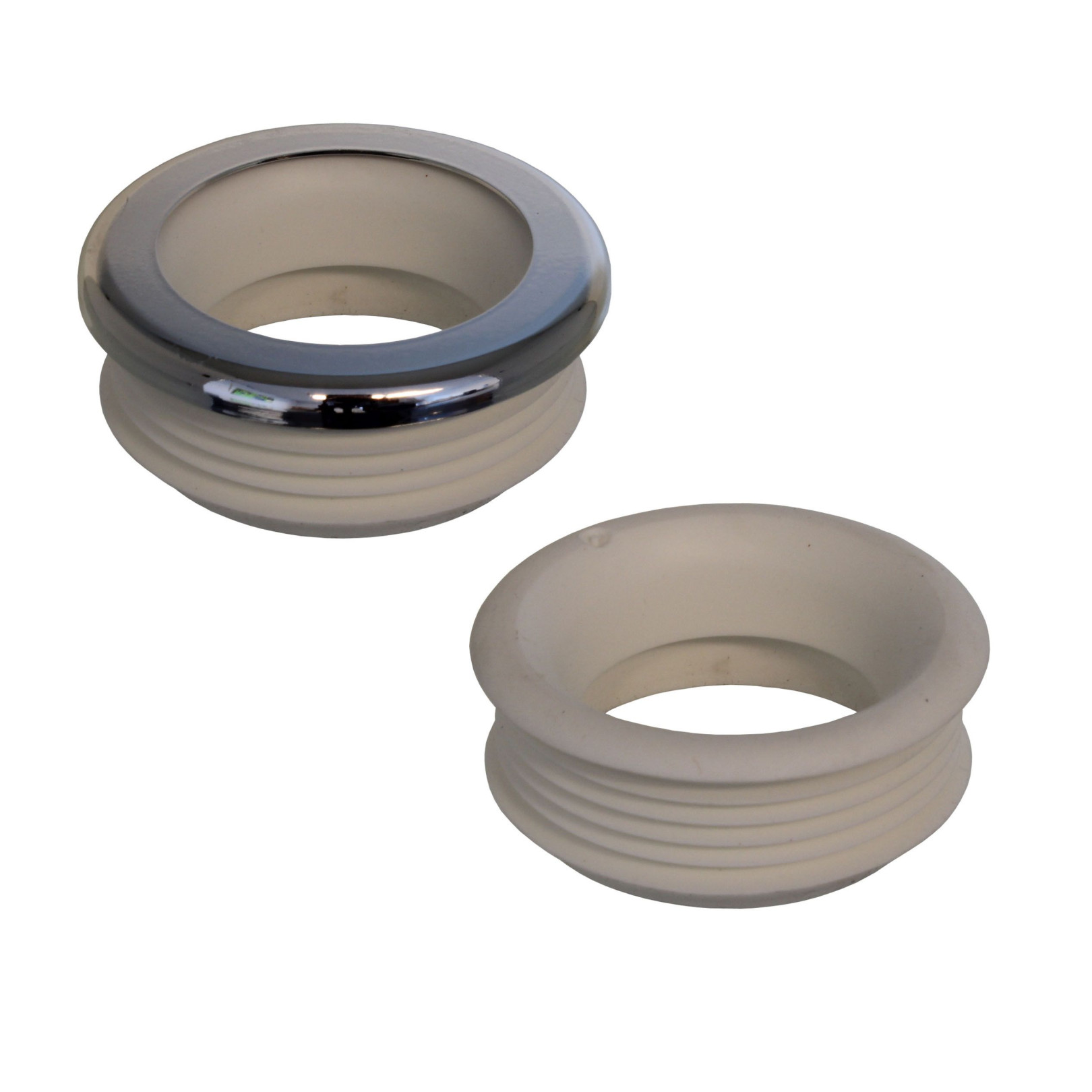 Köro WC-Verbinder Euro 15W gerade 55 mm TPE weiss 45 mm Rohr 110150001