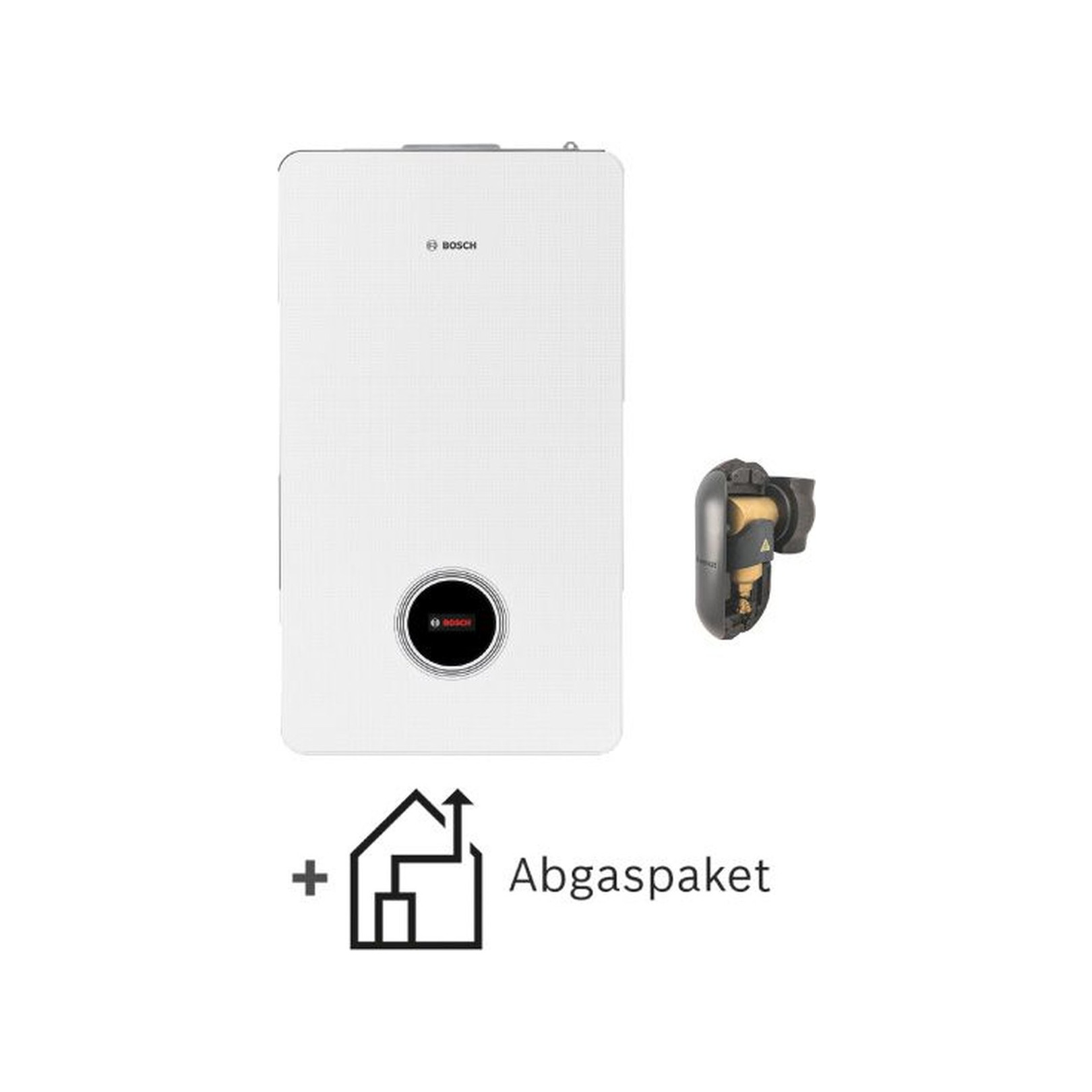 Bosch Gas-Brennwertgerät Condens GC9800iW 50 H Paket Abgaszubehör 7739620516