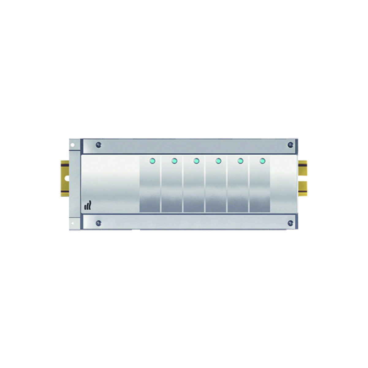 Purmo TempCo Connect 6M Schaltleiste 24 V 6 Raumregler LED-Anzeige FAW0RWCDM0603P0