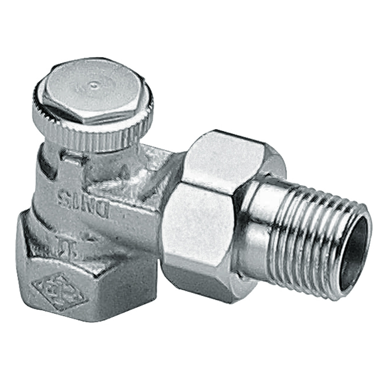 IMI Heimeier Regutec Eckform Rücklaufverschraubung 1-2 Zoll absperrbar regulierbar 0355-02.000