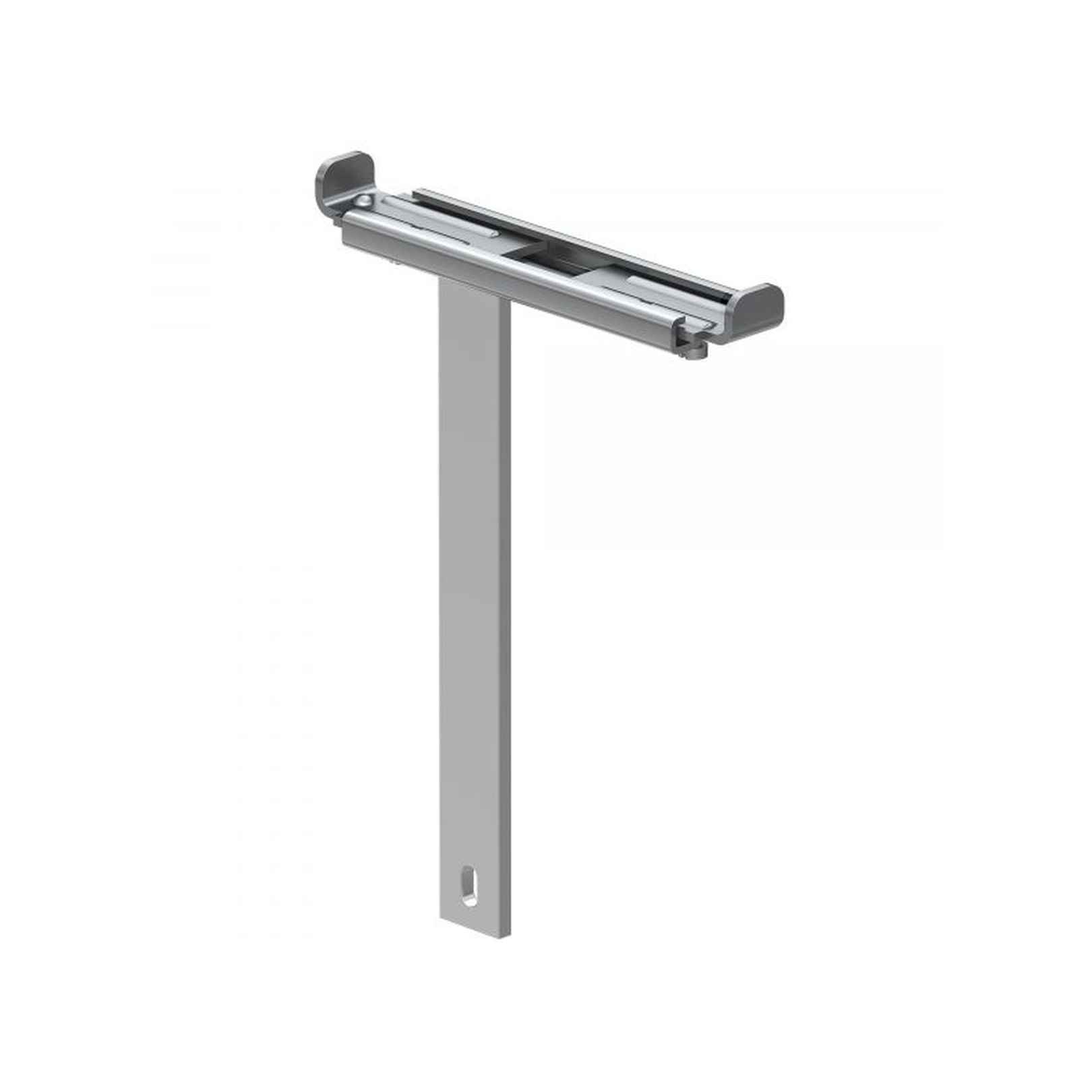 Wemefa Fensterbankträger 10-020 Auflage 150-250 mm verzinkt höhen- tiefenverstellbar Rohr 35x10 mm 10-020