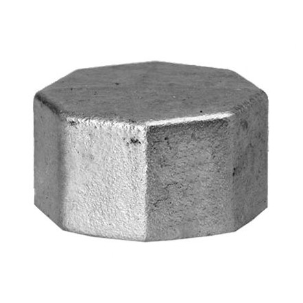 SCHMIDT HERMANN Temperguss-Kappe Nr.300 21-2 Zoll verzinkt Form-Verbindungsstück 13300065