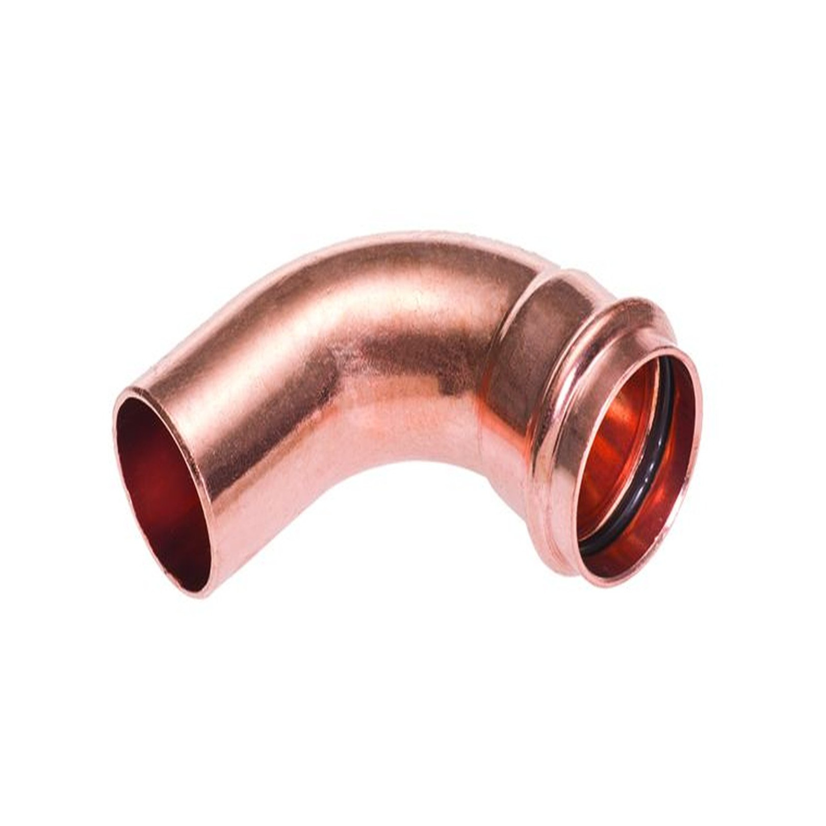 IBP B Press P5001 Bogen 90 Grad Kupfer 42 mm Pressanschluss EPDM O-Ring P5001 04200000