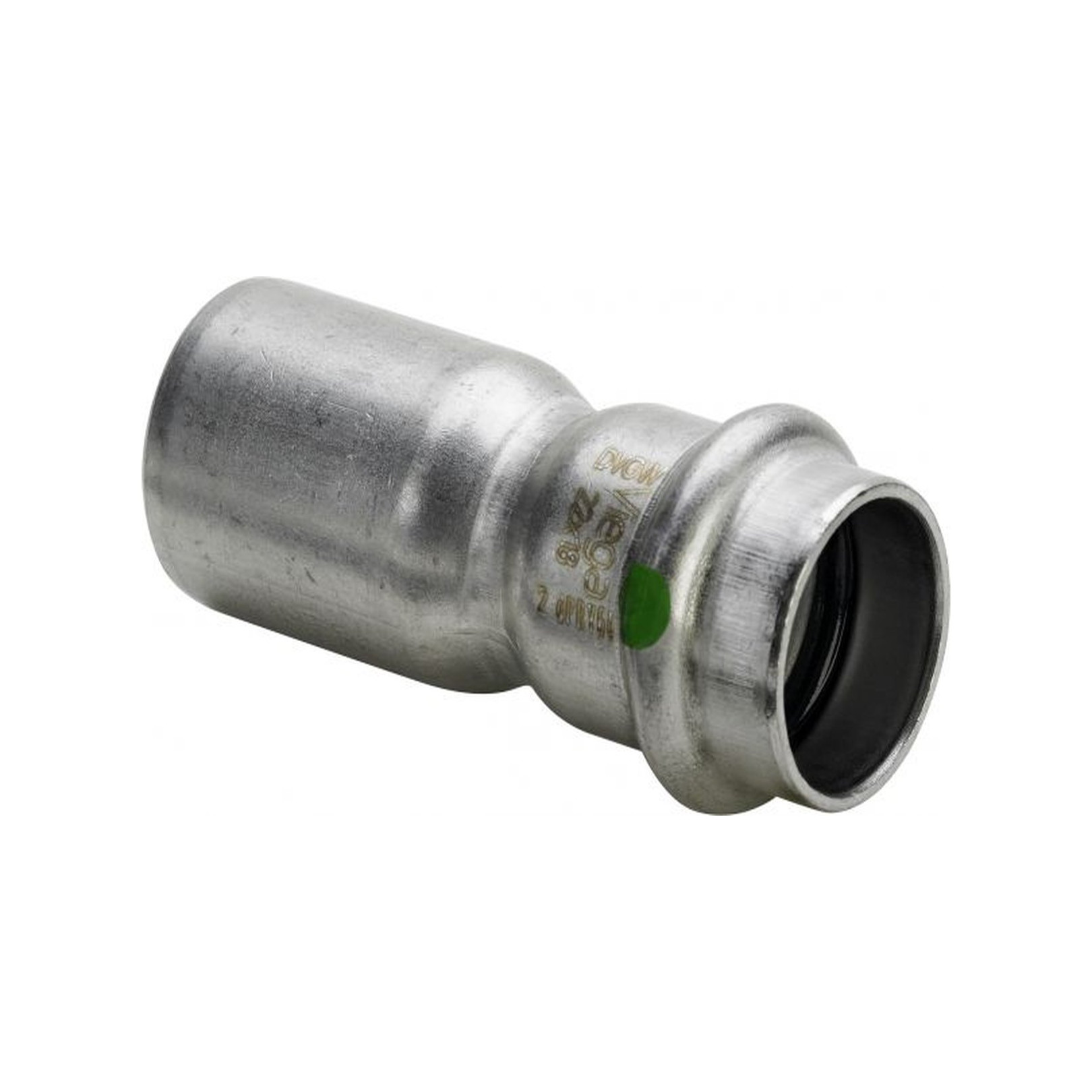 Viega ReduzierStück Sanpress Inox 2315.1 35x28mm Stahl nichtrostend SC-Contur EPDM 436308