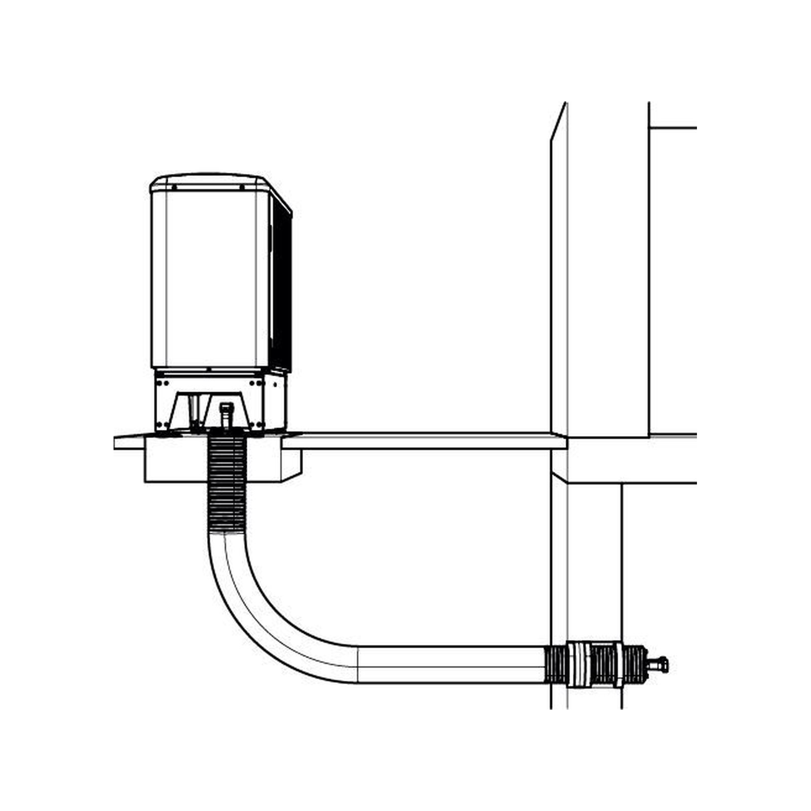 Wolf Kellereinführung Set DN200/32 5m CHA-Monoblock Edelstahlwellrohr Abdichtset Zubehör 2075165