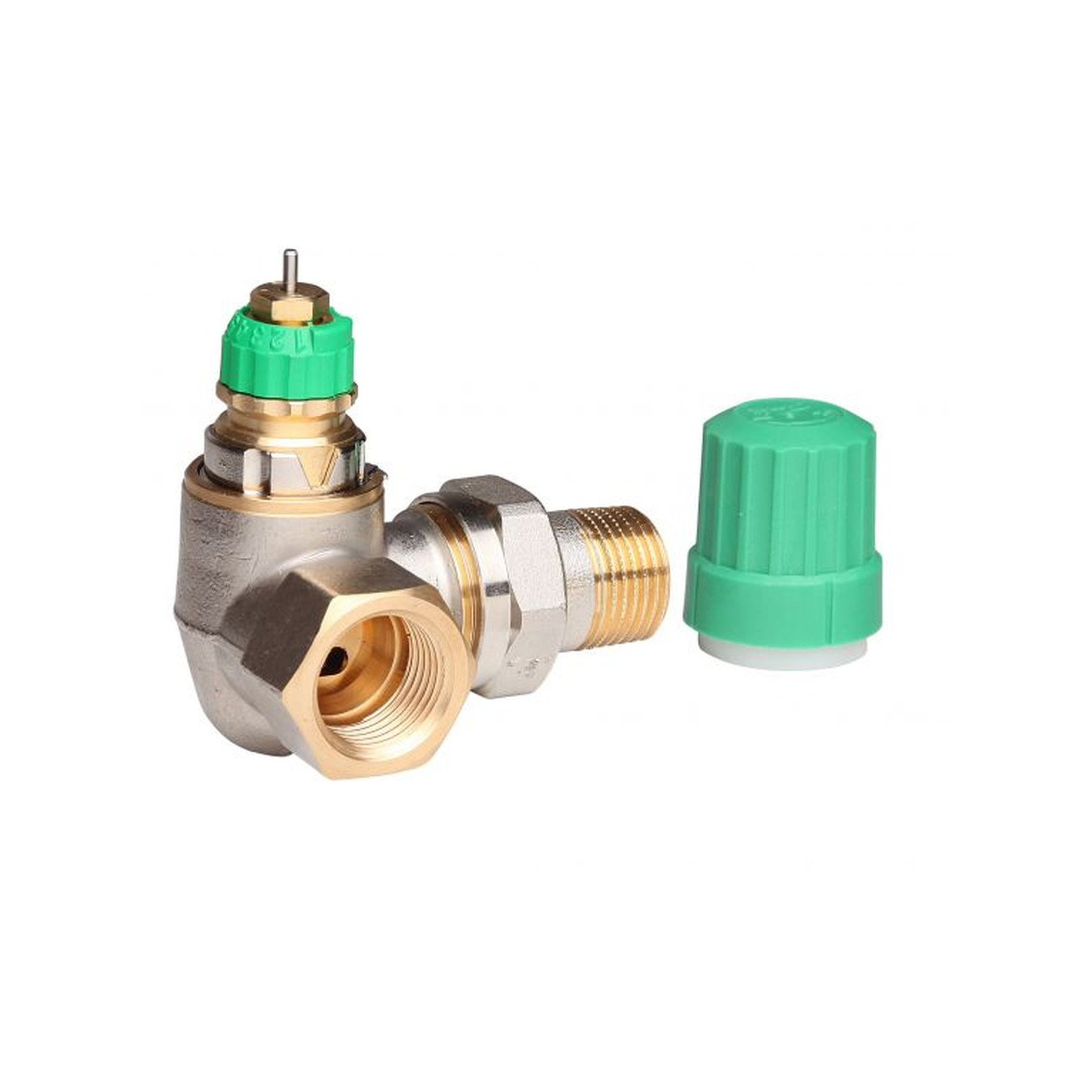 Danfoss Thermostatventil Dynamic Valve RA-DV 15 Winkeleck links R 1/2 druckunabhängig voreinstellbar 013G7720