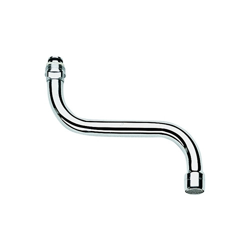 Grohe S-Auslauf 13052 150 mm Außengewinde M22x1 verchromt schwenkbar Strahlregler 13052000