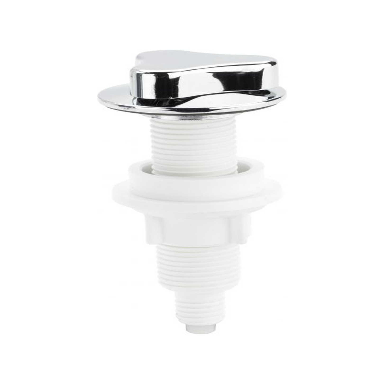 Viega Drehbetätigung Kunststoff verchromt Bowdenzugmutter 577445