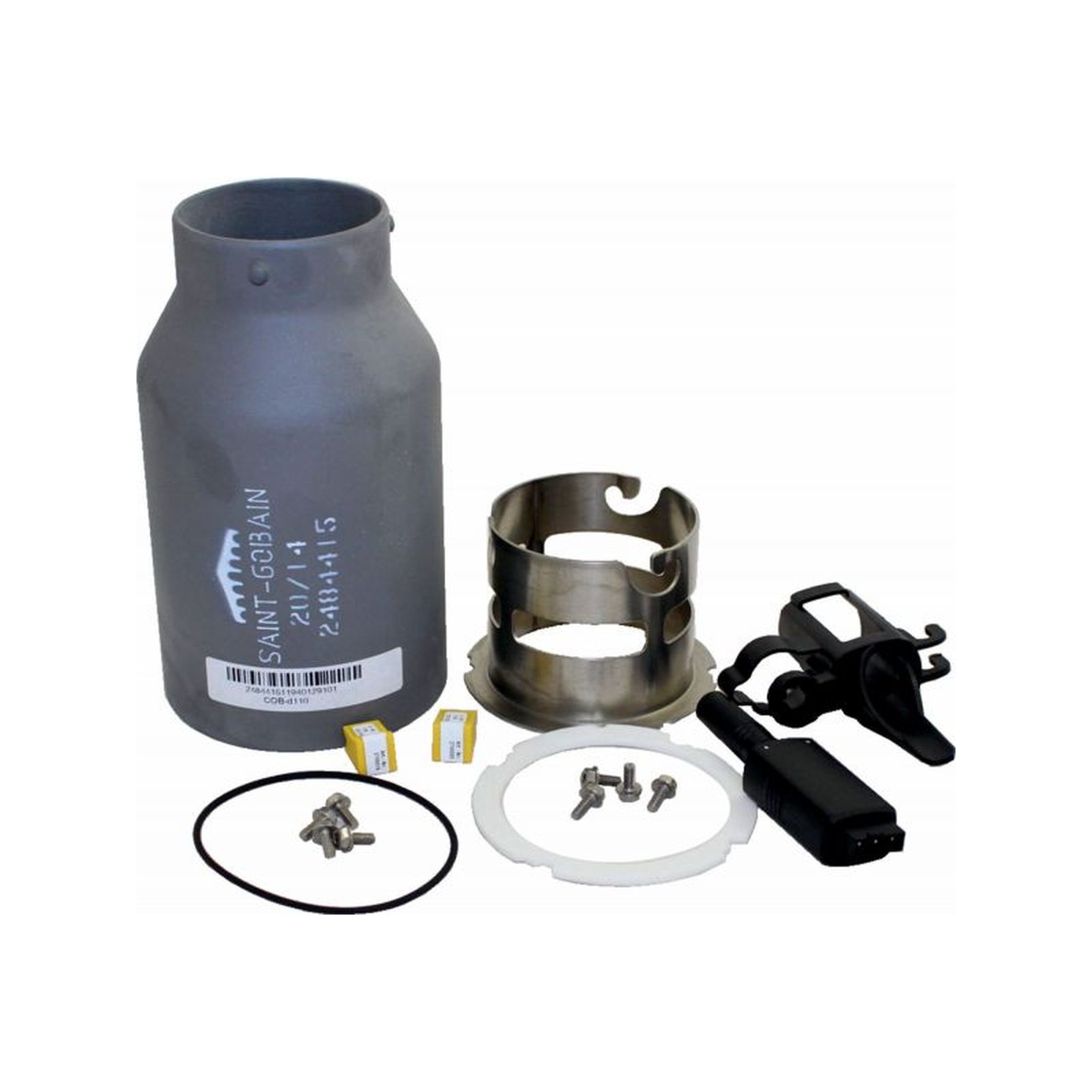 WOLF Flammrohr Keramik Set COB-20 Adapterrohr O-Ring Dichtung Ersatzteil 8908075