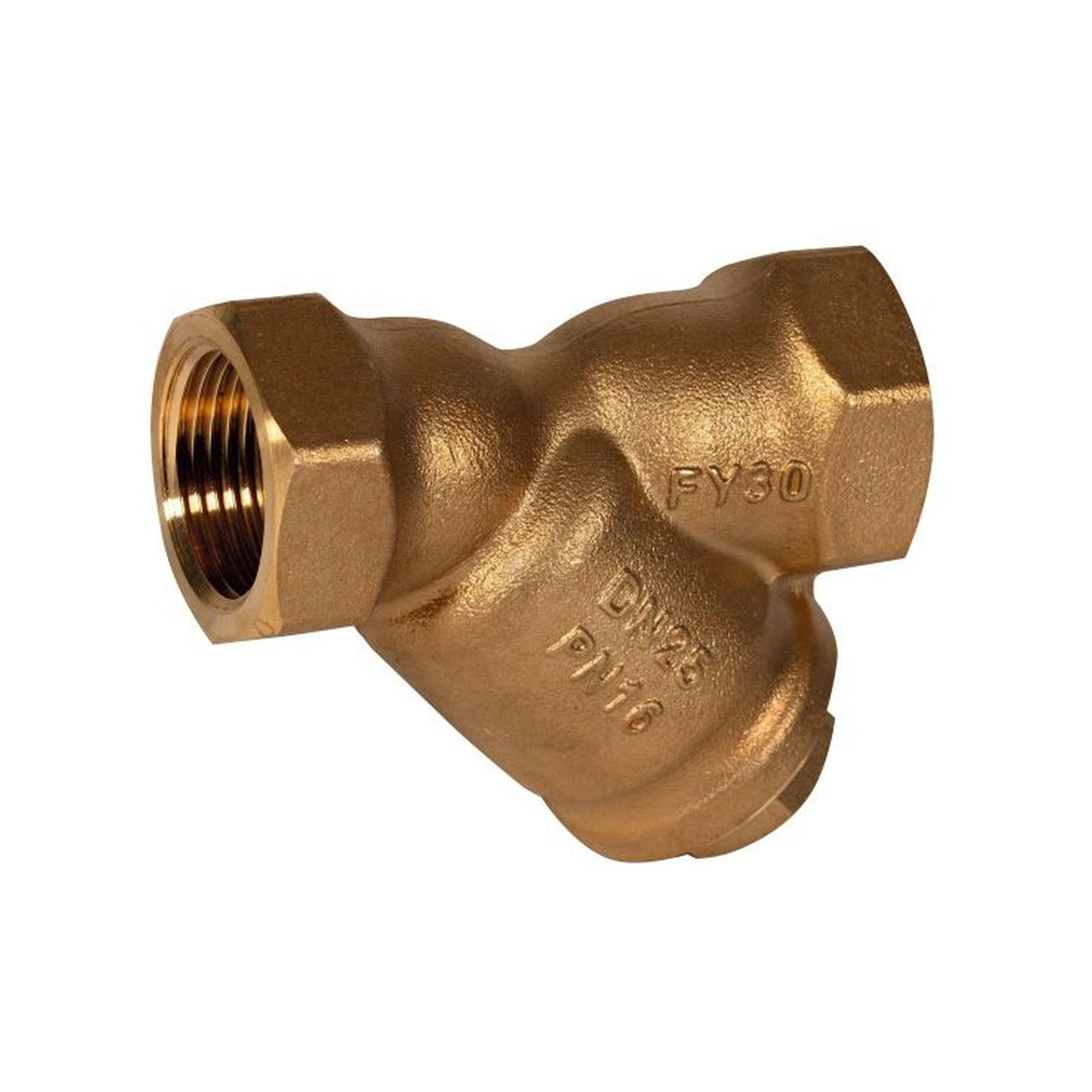 Honeywell Schmutzfänger FY30 1-2-Zoll Messing Innengewinde Feinsieb FY30-1/2A