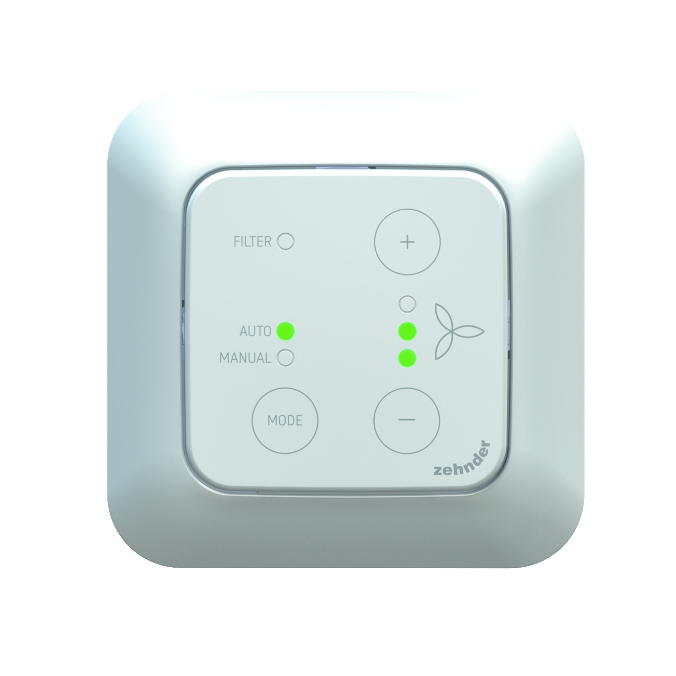 Zehnder Bedieneinheit ComfoSwitch C55 ComfoAir Q350 Q450 Q600 kabelgebunden Filterwechselanzeige 655010245