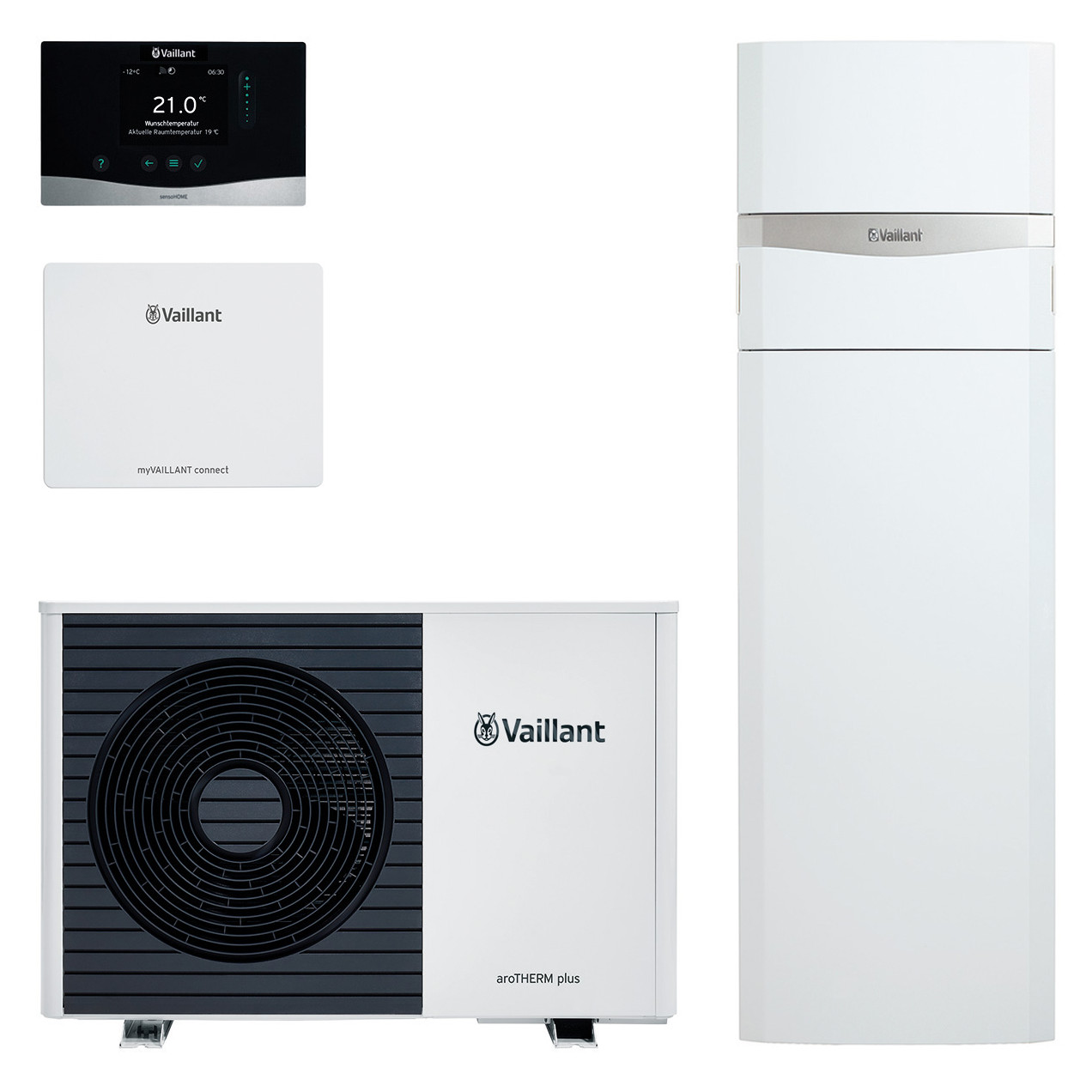 Vaillant Paket aRothERM plus VWL 55/6A S2 uniTOWER plus VIH QW190 8000029041