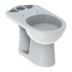 Geberit Stand WC Renova AP-SPK Abgang horizontal Tiefspüler weiss 203820000