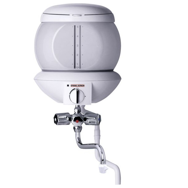Stiebel Eltron Kochendwassergerät EBK 5 GA 5 Liter 2 kW 230V Glasbehälter Chromarmatur 074287