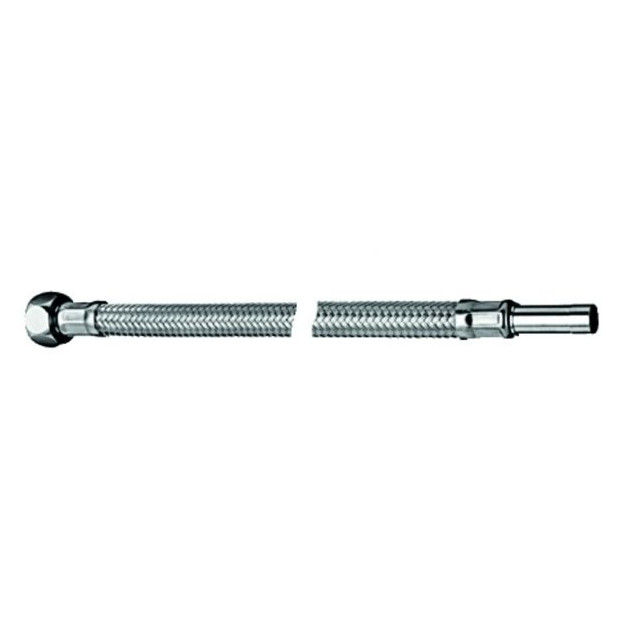 Schell Schlauch Clean-Fix S flexibel 3-8 Zoll Überwurfmutter Rohrstutzen 10 mm chrom 500 mm 102110699