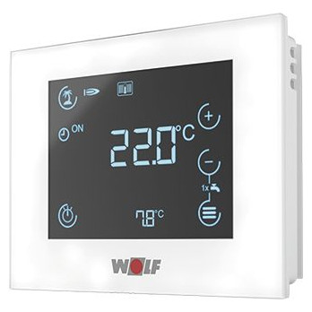 WOLF Raummodul RM-2 eBus Regelungssystem WRS Raumtemperaturregler Touchscreen 2747657
