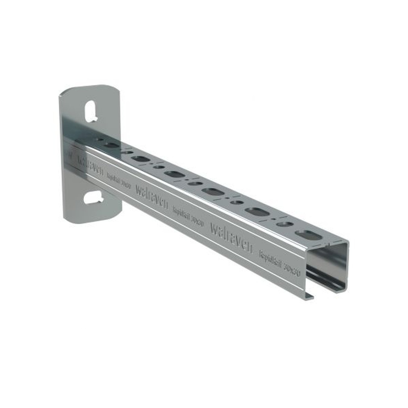 Walraven Wandkonsole RapidRail 30x30 500mm Schnittmarkierungen 66033050