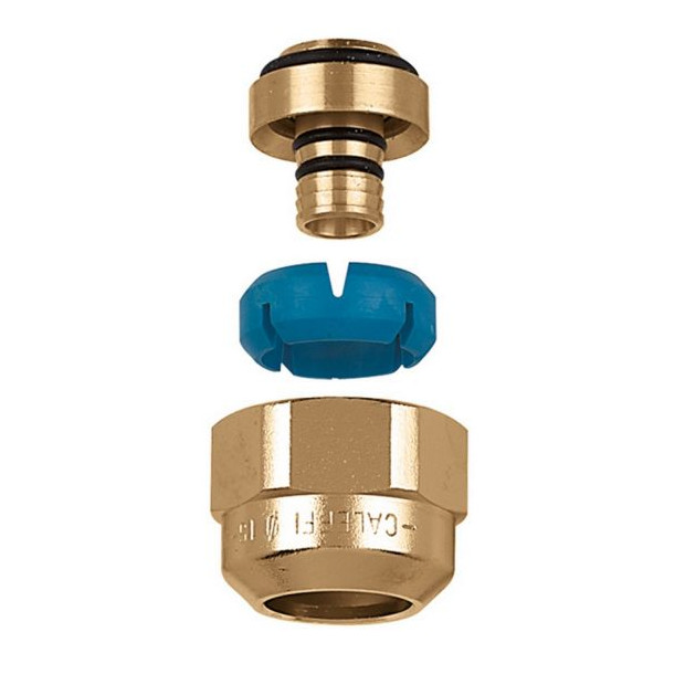 Caleffi Klemmverschraubung 680555 3-4 Zoll selbstanpassend 14-5-15 mm 18-20 mm Heizungszubehör