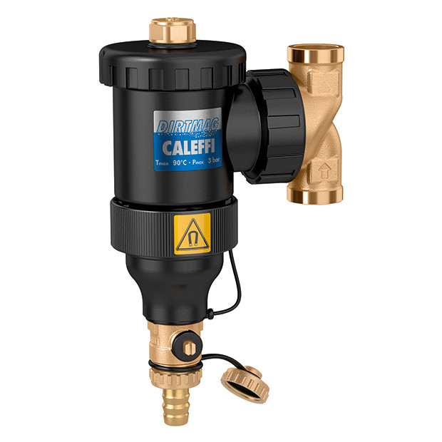 Caleffi Schlammabscheider Dirtmag 545345 3/4 Zoll Magnet Technopolymer IG-Anschlüsse
