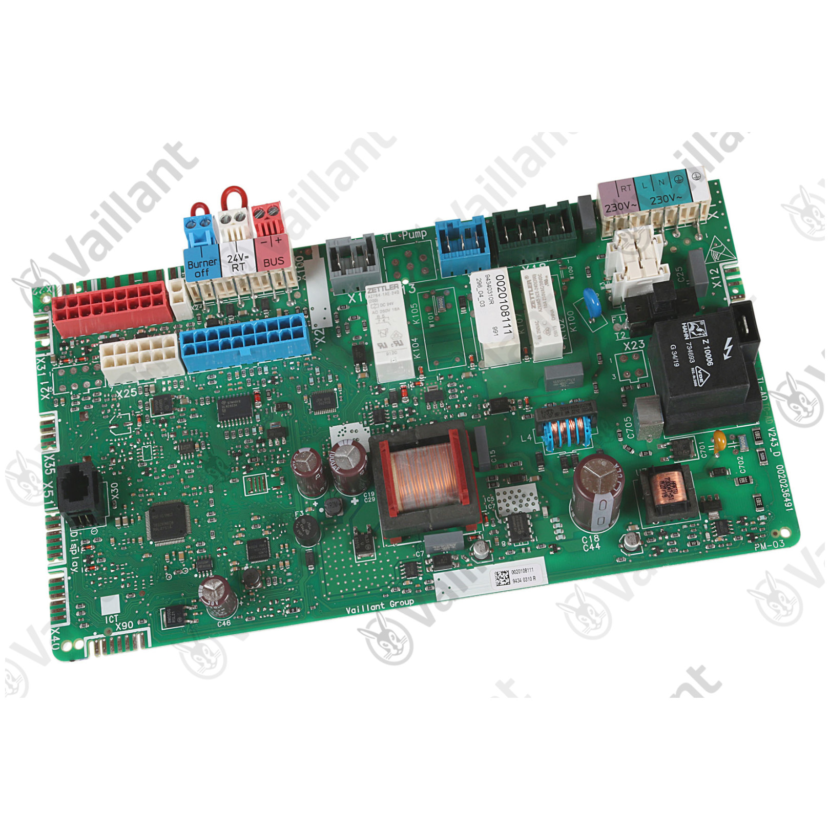 Vaillant Leiterplatte Ersatzteil Heizgerät VC VCI VCW Serie kompatibel 0010028086