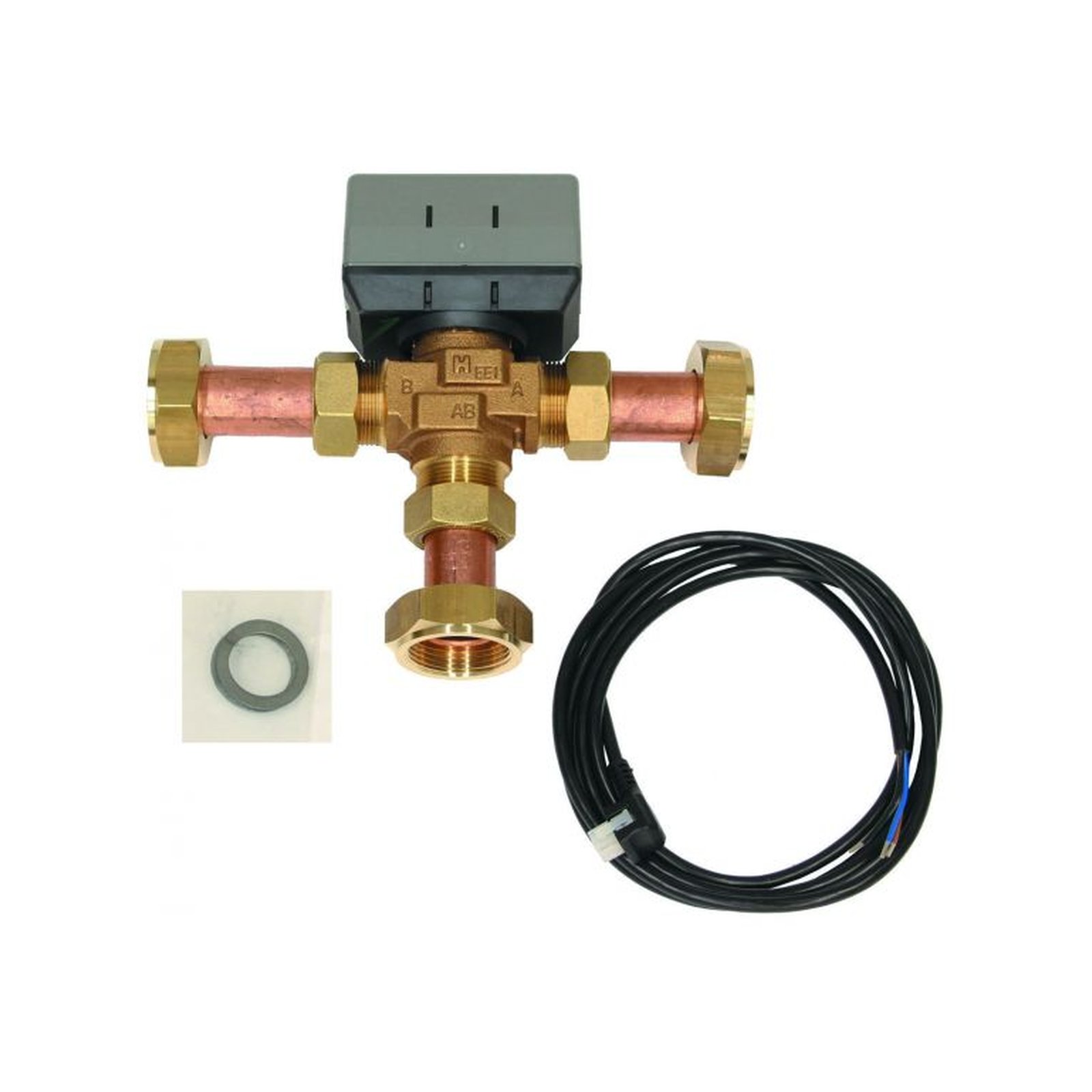 Vaillant 3-Wege-Umschaltventil Anschluss R 1 G 1 1/4 230 V kvs 7,7 Motor 0020036743