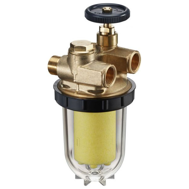 Oventrop Heizölfilter Zweistrang Oilpur Z A DN10 G-3-8-IG G-3-8-AG Siku 50-75my Absperrventil 2120561