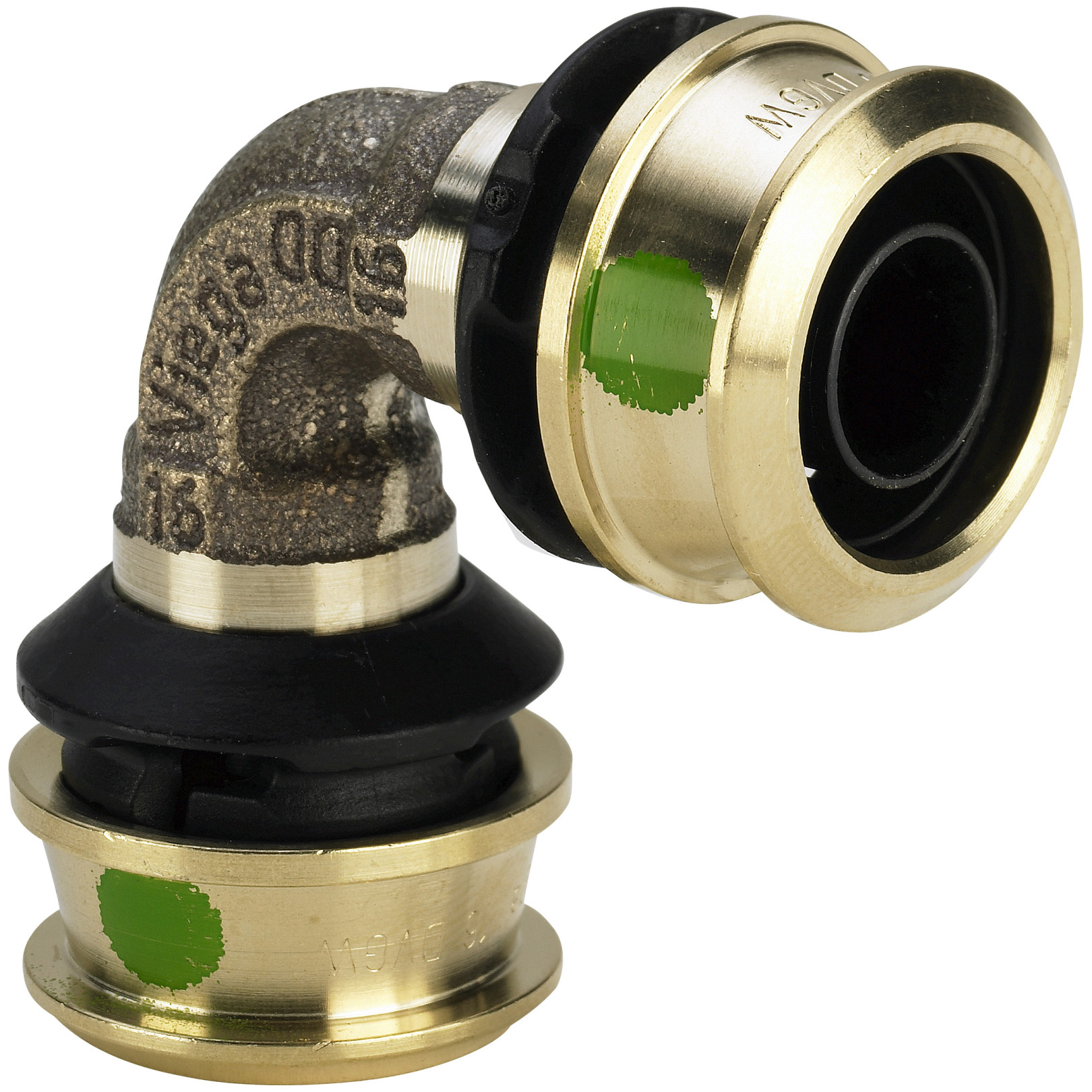 Viega Pressfitting Raxofix 5316 Bogen 90 Grad 63mm SC-Contur Siliziumbronze 647063