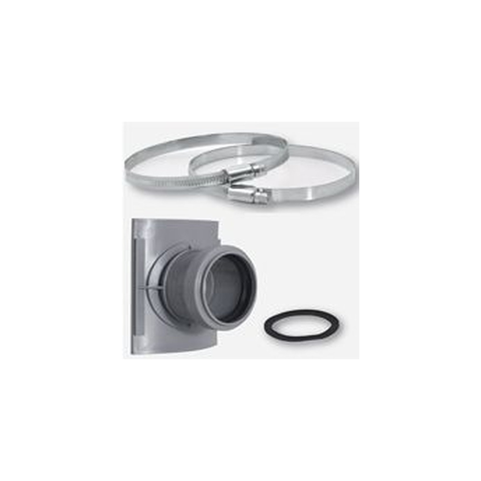 Airfit Sattel-Abzweig DN160x50 Edelstahl SchlauchSchellen 28165SA