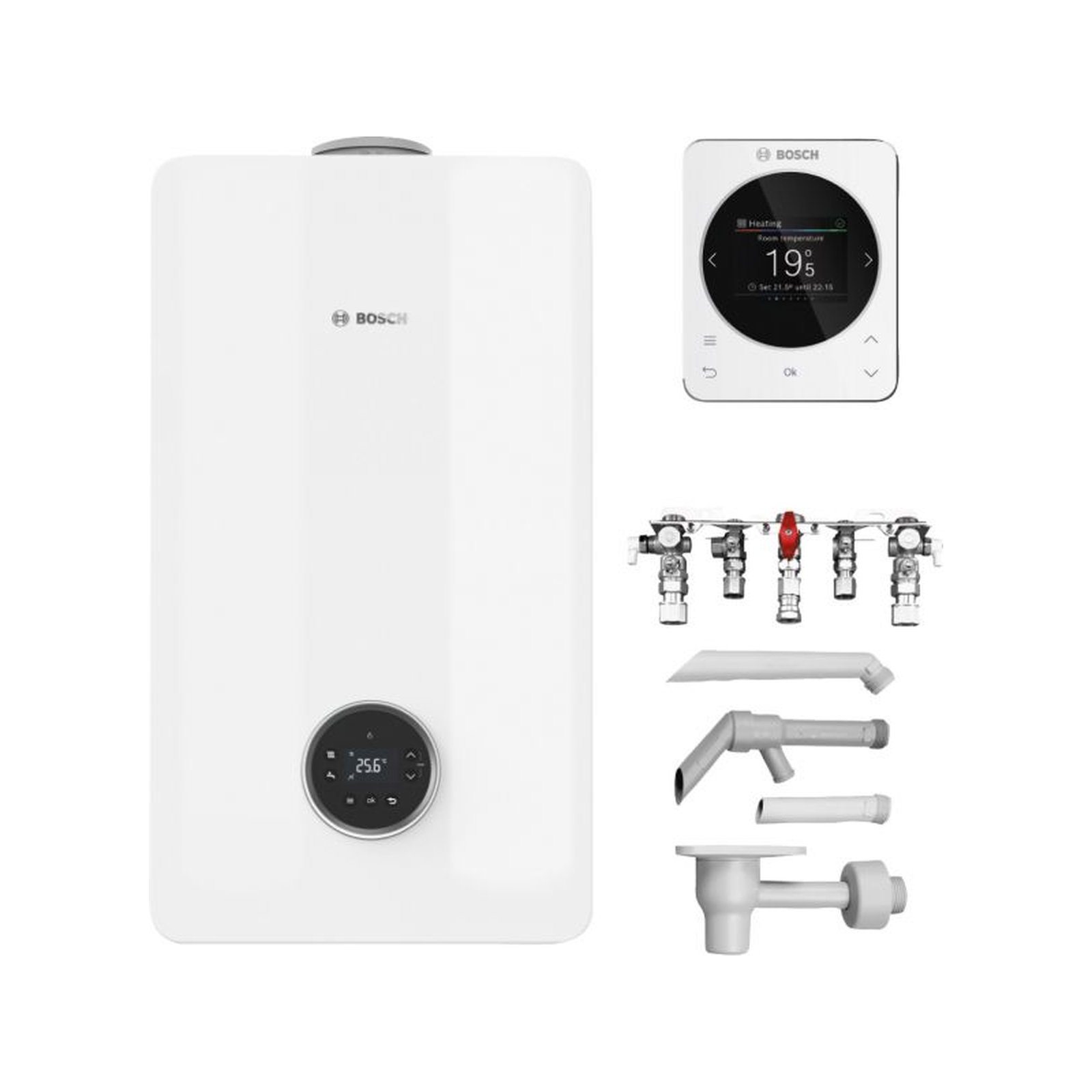 Bosch Gas-Brennwertgerät GC5300iW 20/30 C 23 Paket CR120 Zubehoer 7739623270