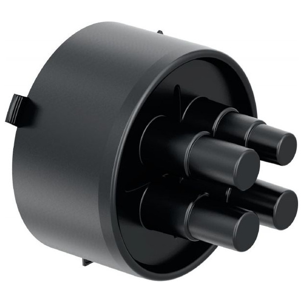 UPONOR Ecoflex Gummi-Endkappe quattro 20plus25plus32-140 EPDM Edelstahlklemmring 1086838