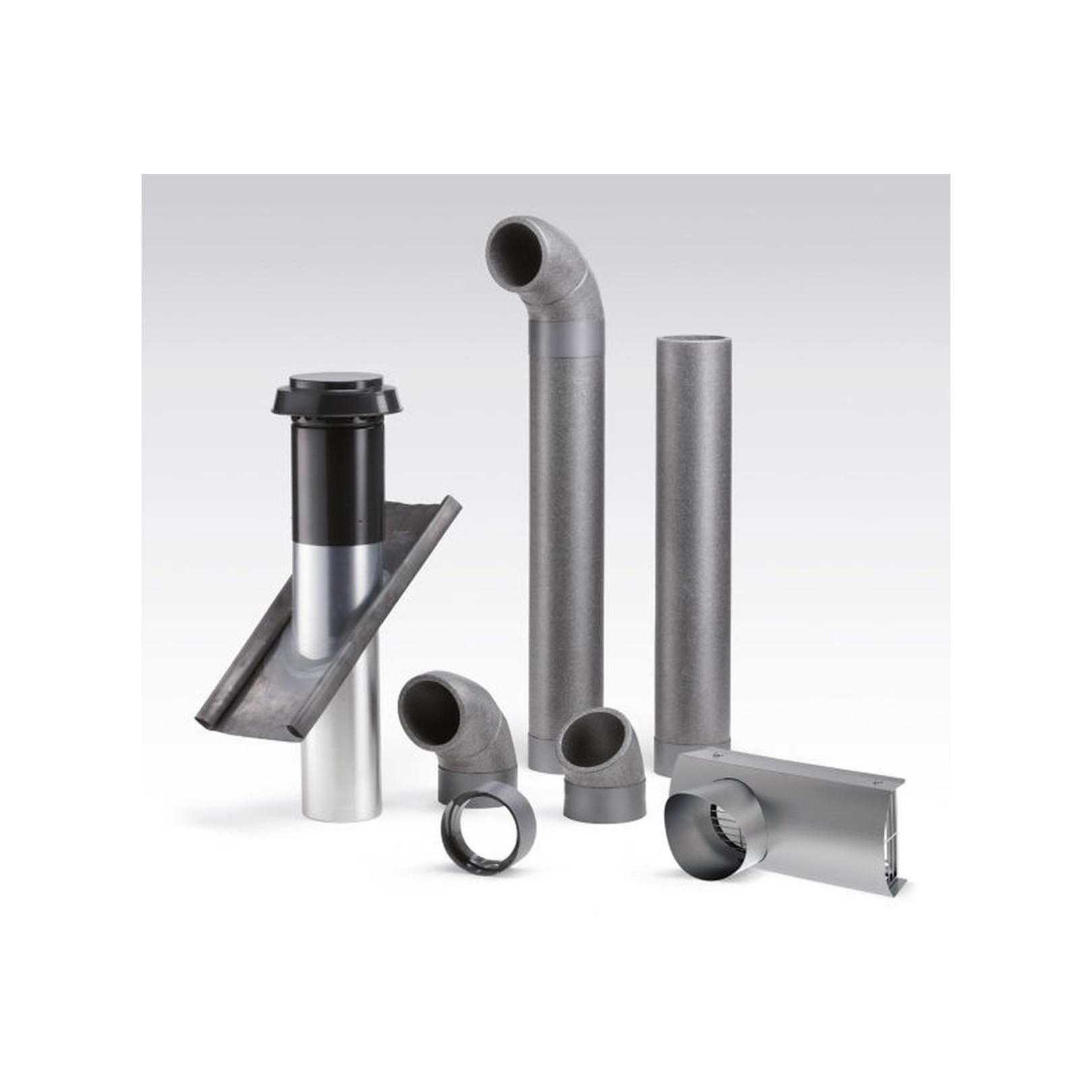 Helios Dachbleipfanne IP-BP 35 verzinkt IsoPipe Rohrsystem 09385