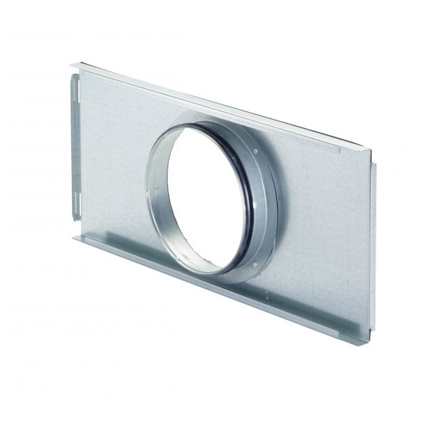 Zehnder Endplatte ComfoWell CW520 DN160 520 mm 230 mm 40 mm Stahlblech verzinkt 990323564