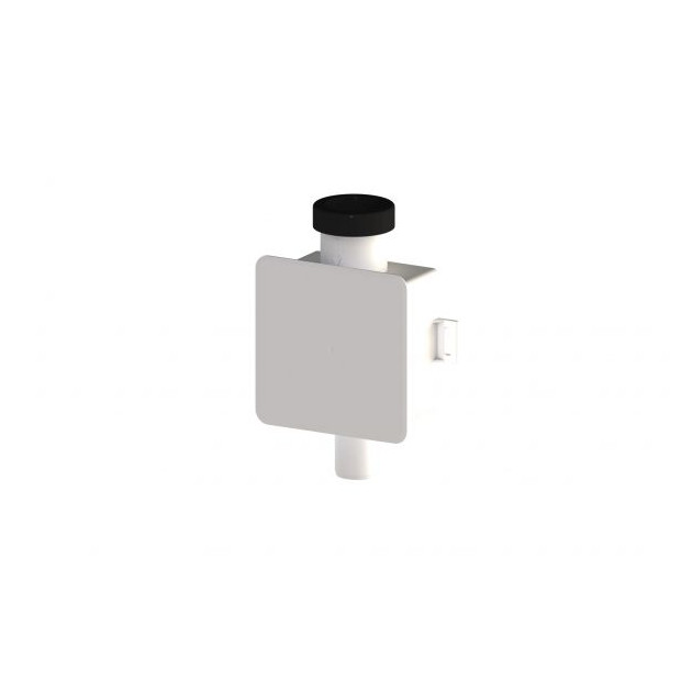 Dallmer Wandeinbau-Kondensat-Siphon 138 DN32 Schwimmventil Polypropylen 026200