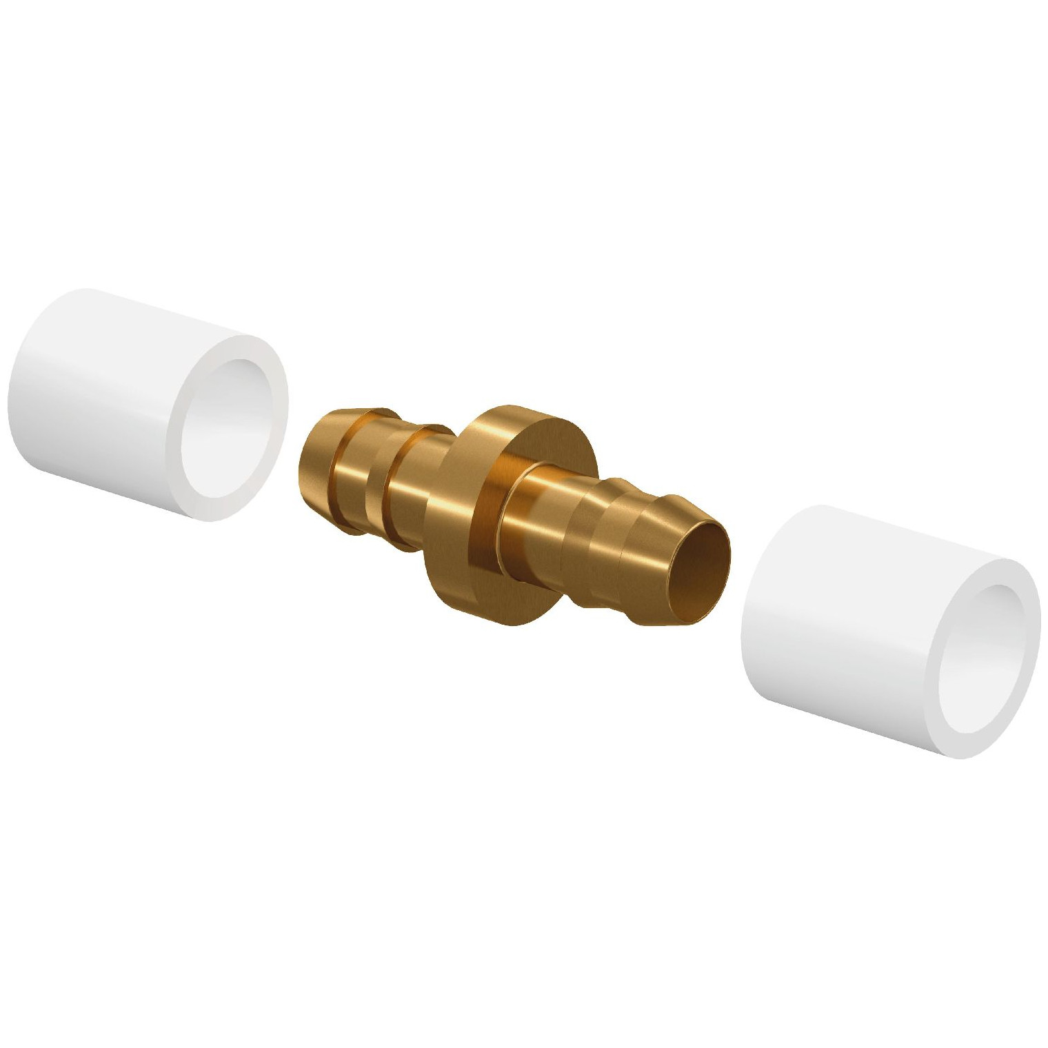 Uponor Minitec Kupplung 9,9x1,1 Messing QundE PE-Xa Ring 1005264