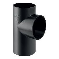 Geberit PE Abzweig 88,5Grad d75-50 Abwasserrohr schweissbar PE-HD 365162161
