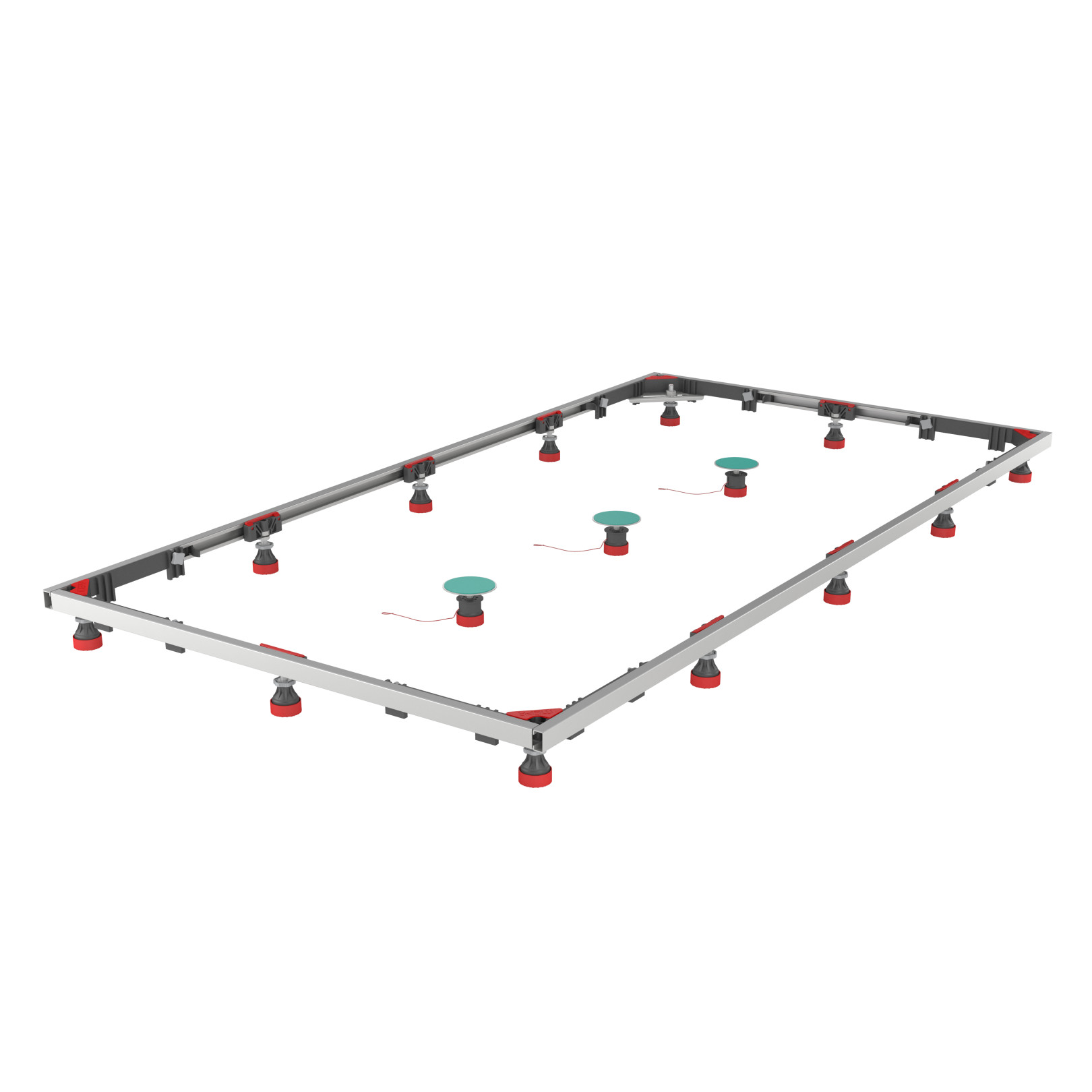 MEPA Montagerahmen SF Rechteck XL 1 100-180 Stahl höhenverstellbar 150184