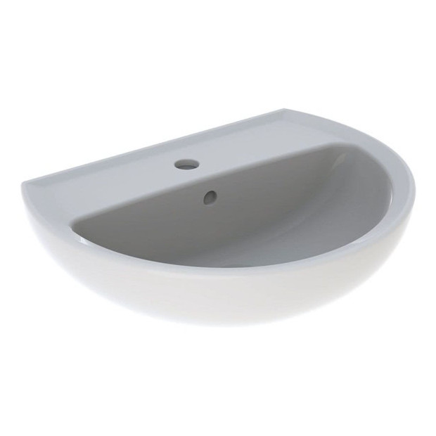 Geberit Waschtisch 550x420 mm Hahnloch Überlauf 501426001