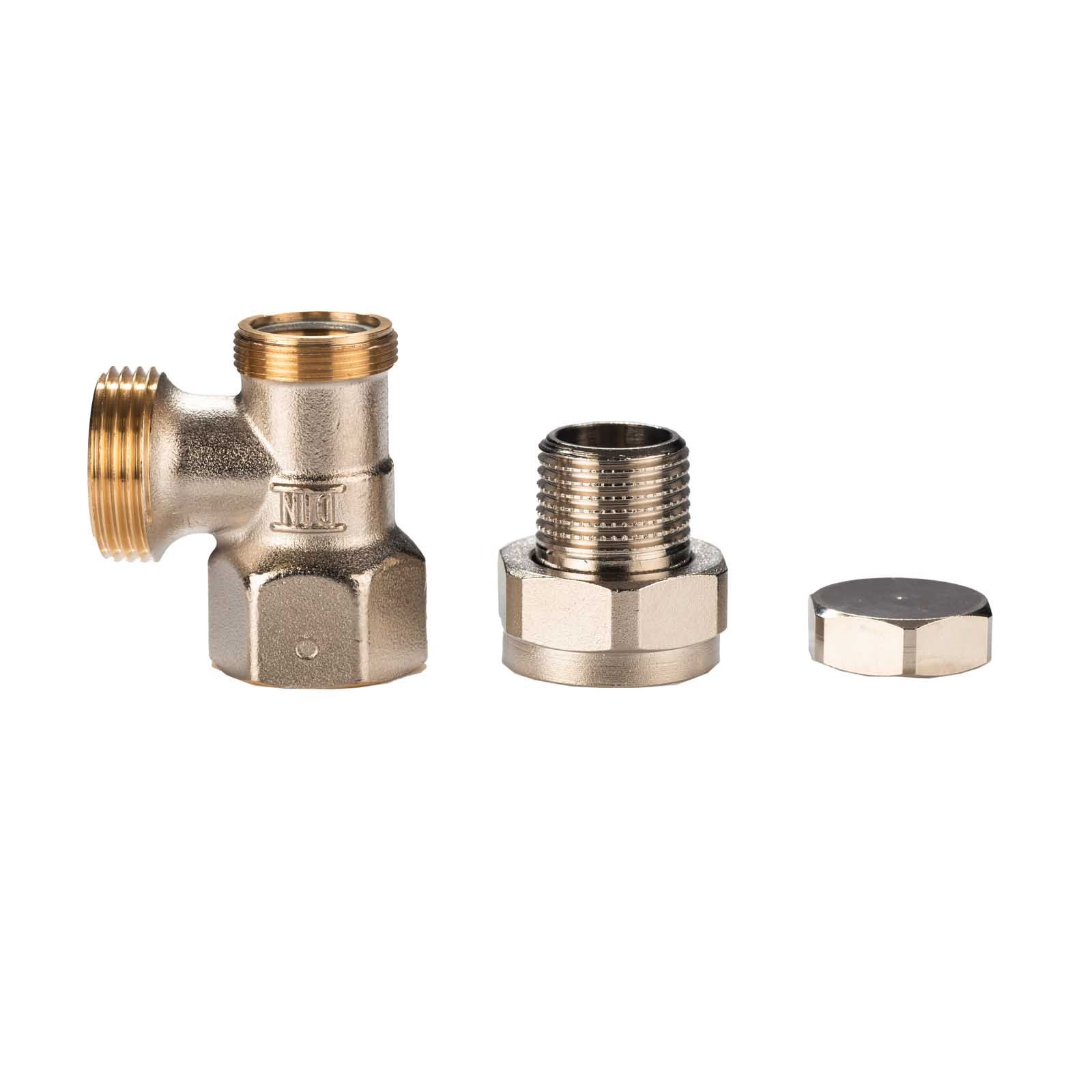 Viessmann Rücklaufverschraubung absp. 1/2" Eck-7670965
