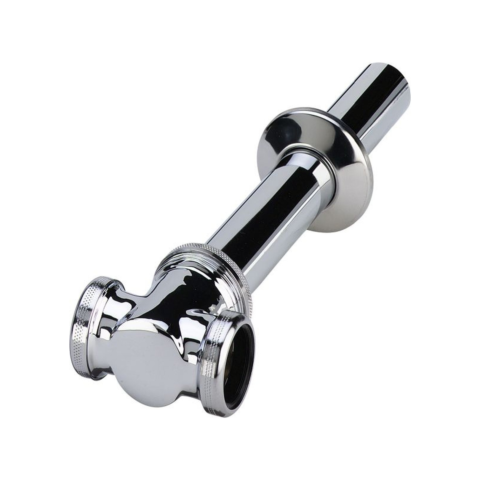 Viega T-Stück 5617 120573 1 1/4 Zoll 32 mm 250 mm verchromt Doppelwaschtisch