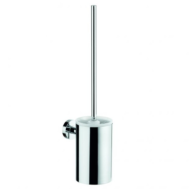 NIE WIEDER BOHR WC-Buerstengarnitur PRO 020-V5 verchromt pflegeleicht P02221CR