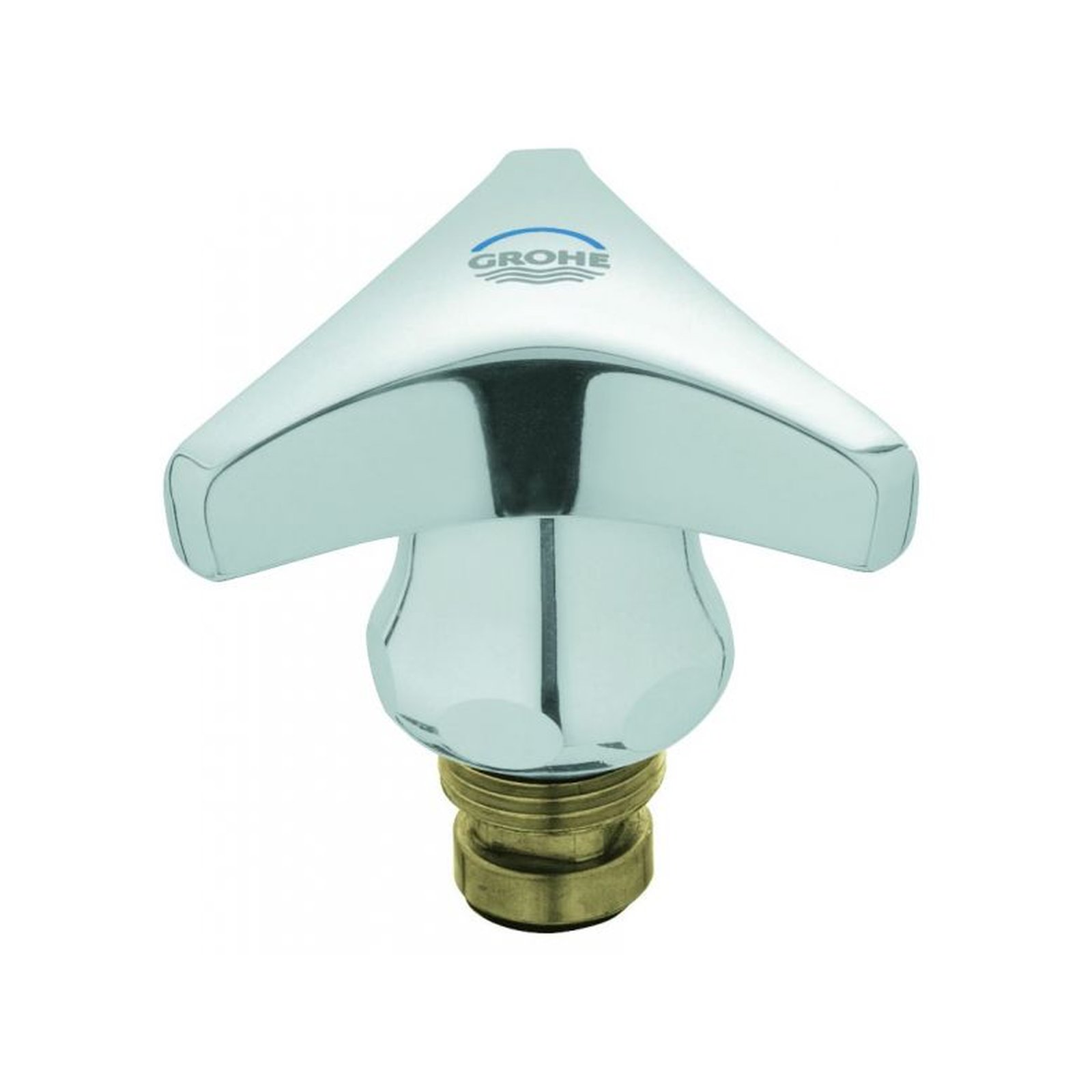 GROHE Oberteil 3/8 Zoll Trecorn Griff Markierung blau chrom Long-Life Oberfläche 45966000