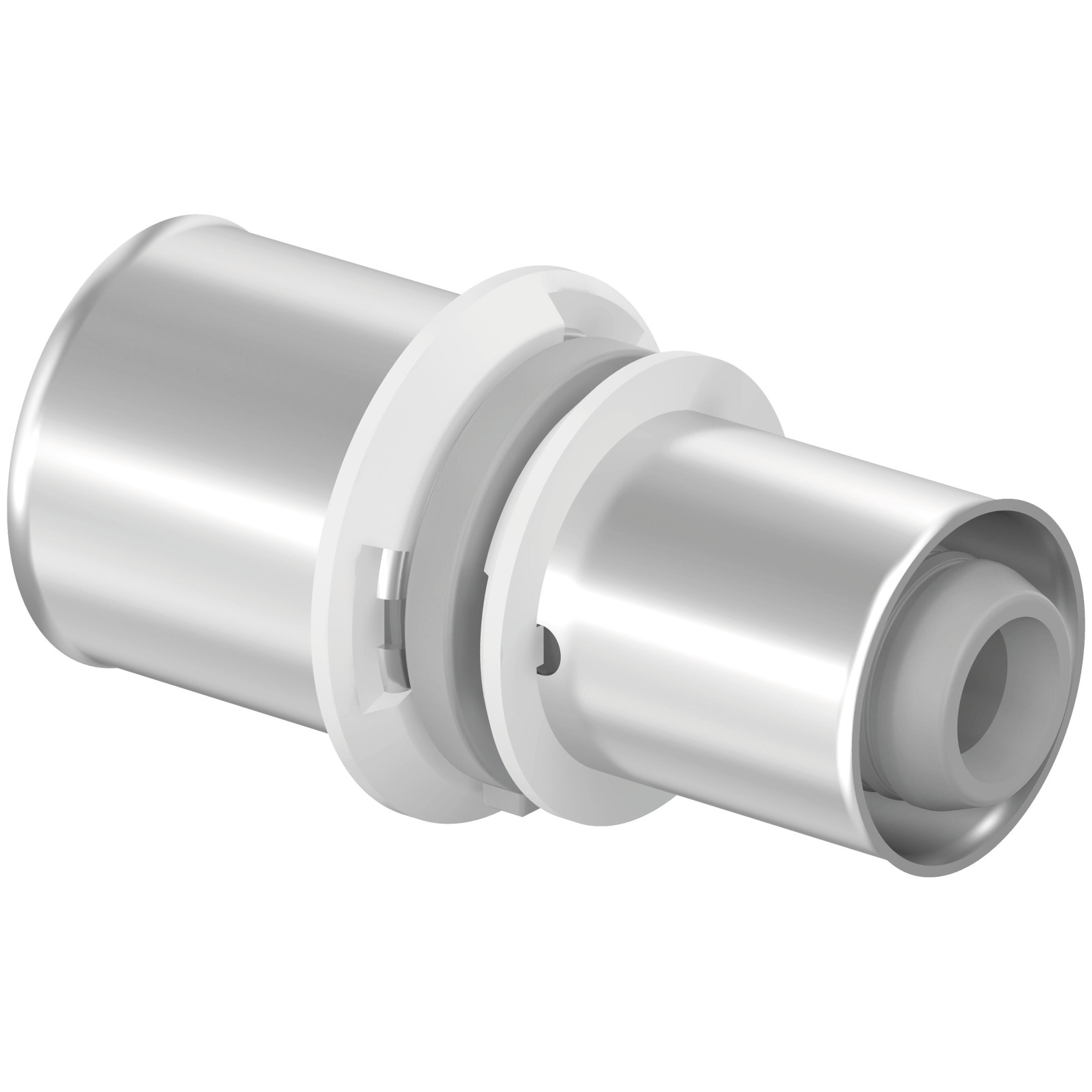 Uponor Verbund-Presskupplung MLC 32x25 PPSU Presshülse Edelstahl 1022743
