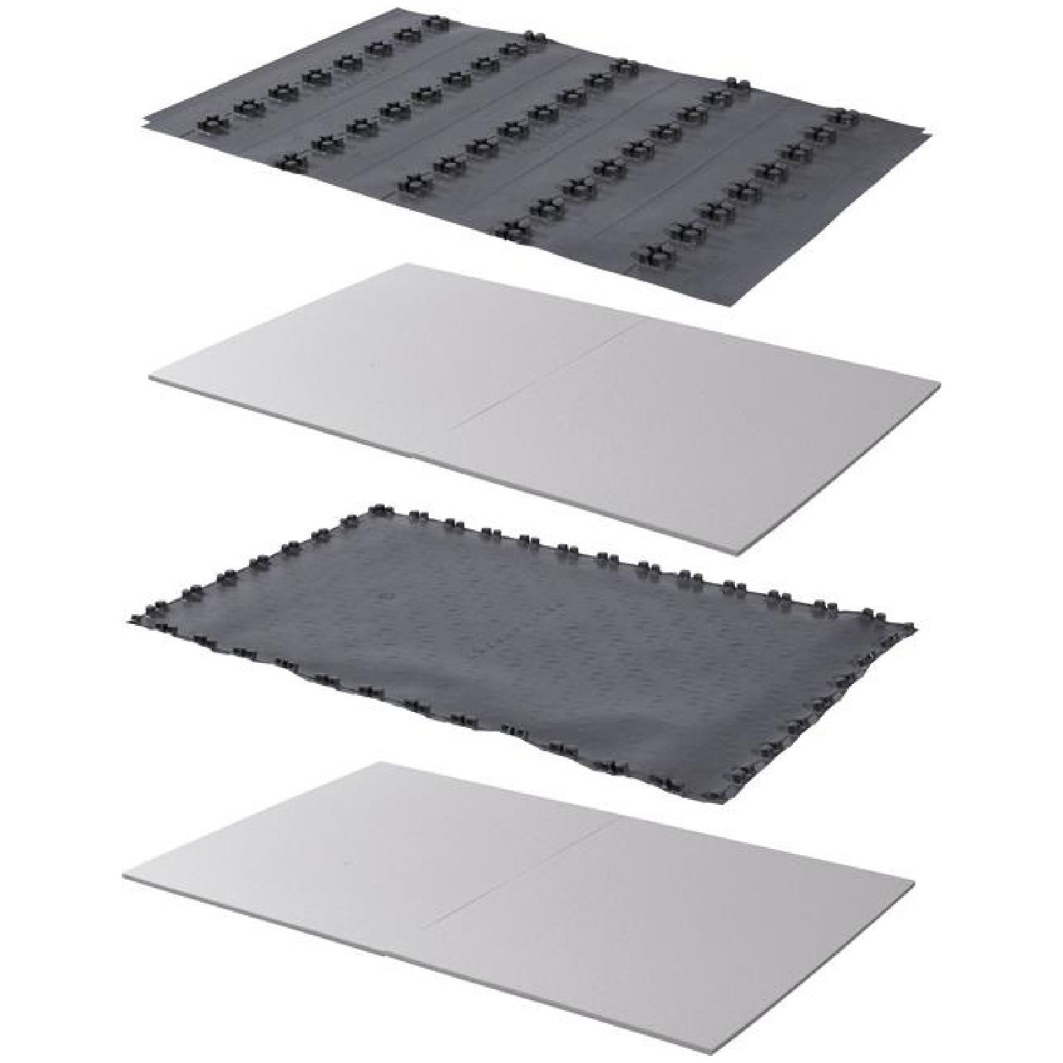 Uponor Fussbodenheizung Nubos Noppen-Verteiler-Tür Set EPS 11 14-16mm 1447x900x29mm 1016702