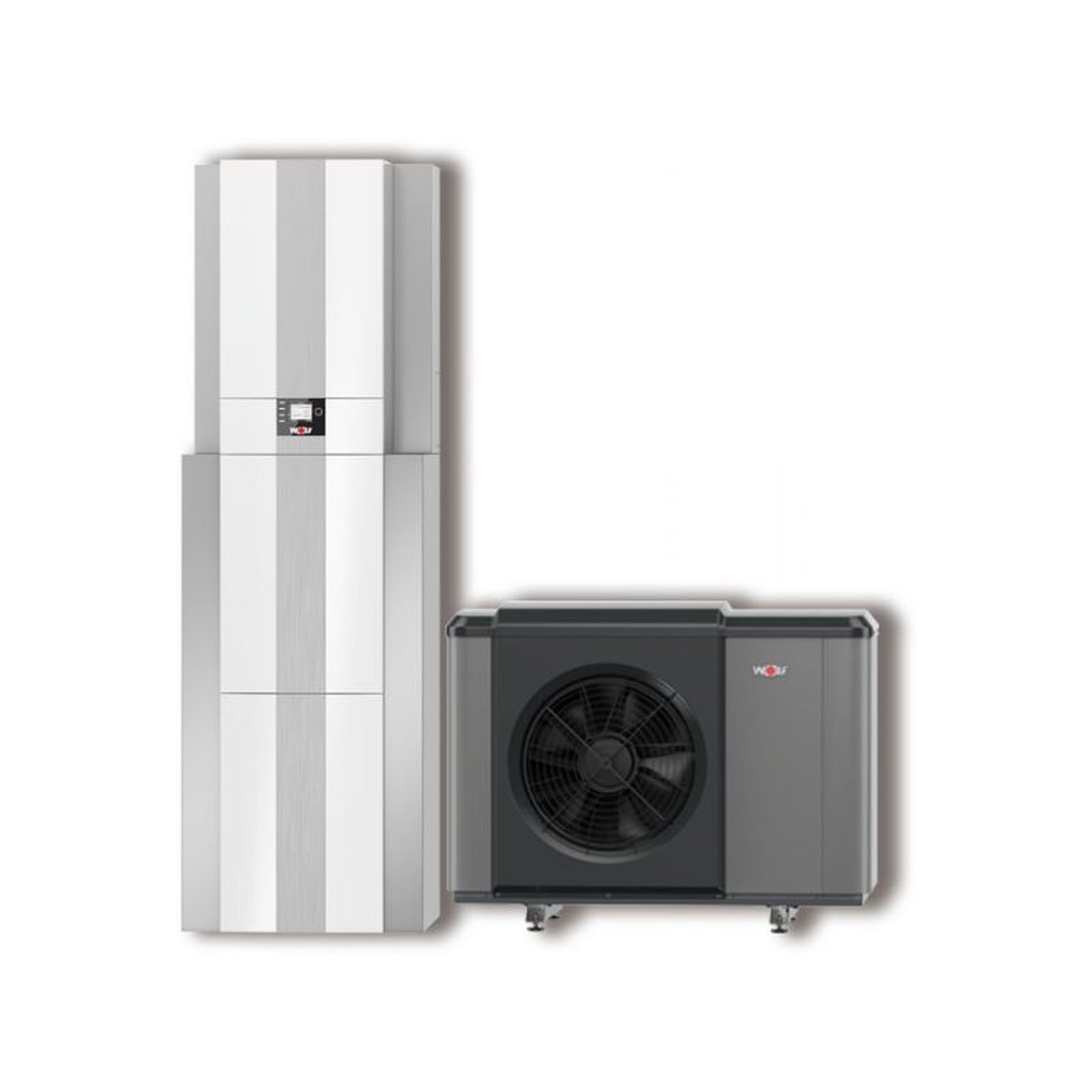 Wolf Wärmepumpencenter Luft Wasser Wärmepumpe CHC-Monoblock 10/300-50S CHA10 280 l Speicher Pufferspeicher BM-2 9146848