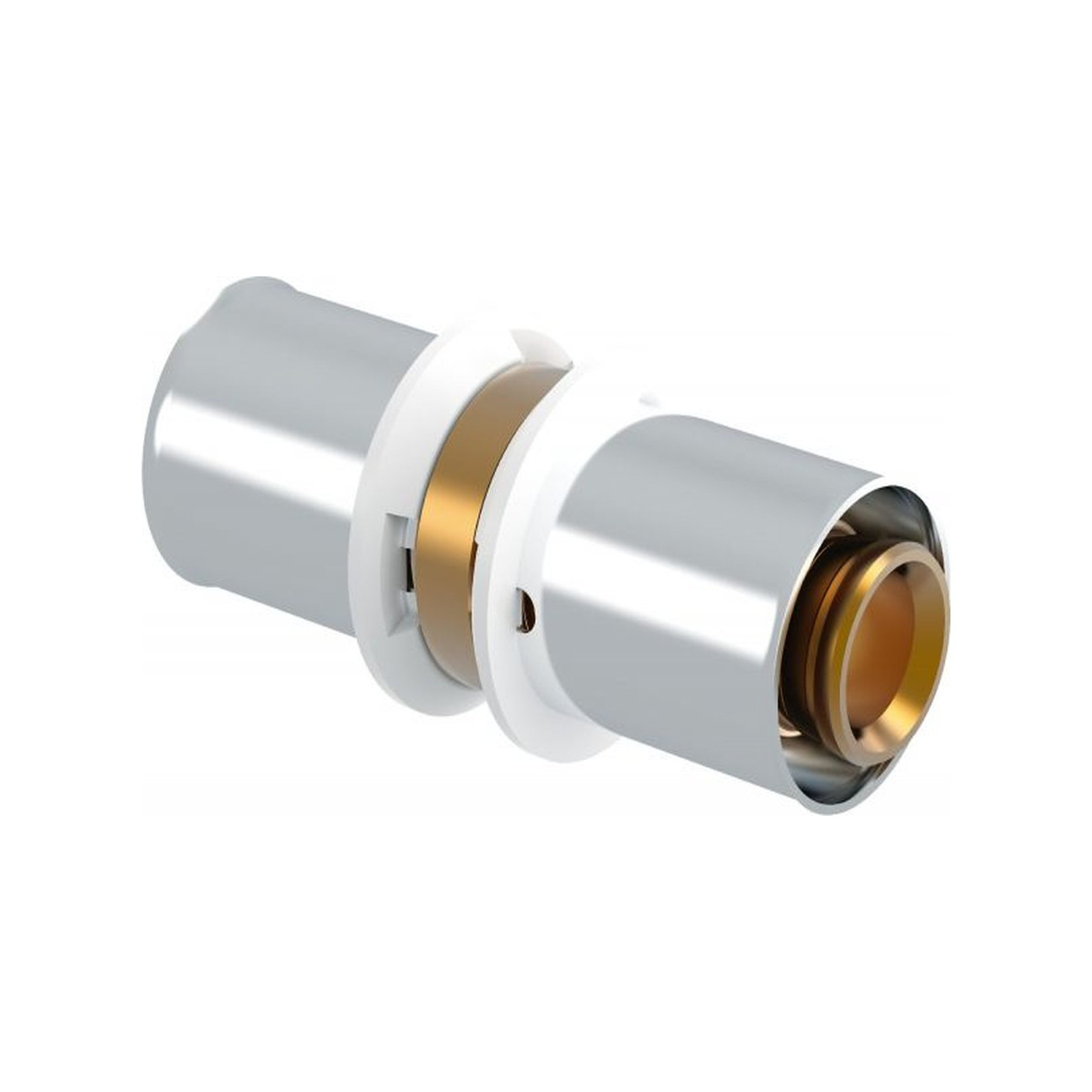 Uponor Smart Presskupplung 16x1,8-2,0 Messing kompatibel S-Press 1089647