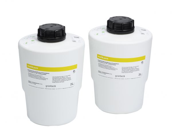 GRUENBECK Mineralstofflösung exaliQ pure Dosieranlagen Kalkschutz 3-Liter-Flasche 114034