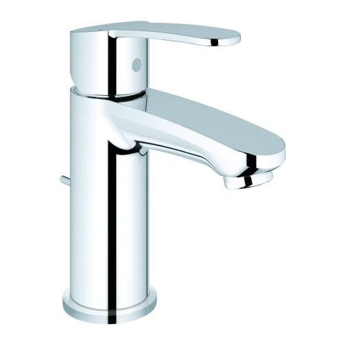 Grohe Waschtischarmatur Eurostyle Cosmopolitan Einhebelmischer Chrom Zugstangen-Ablaufgarnitur S-Size 23037002