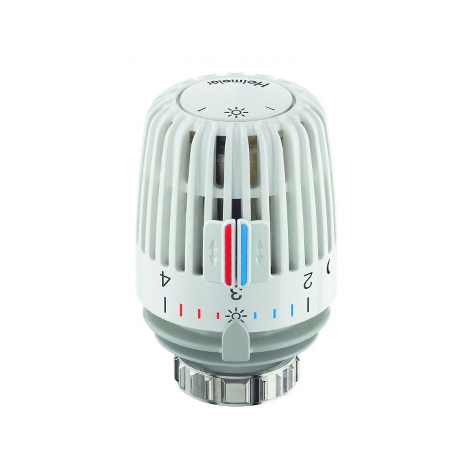 Heimeier Thermostatkopf K M30x1.5 6-28°C weiß Nullstellung Flüssigkeitsfühler 7000-00.500