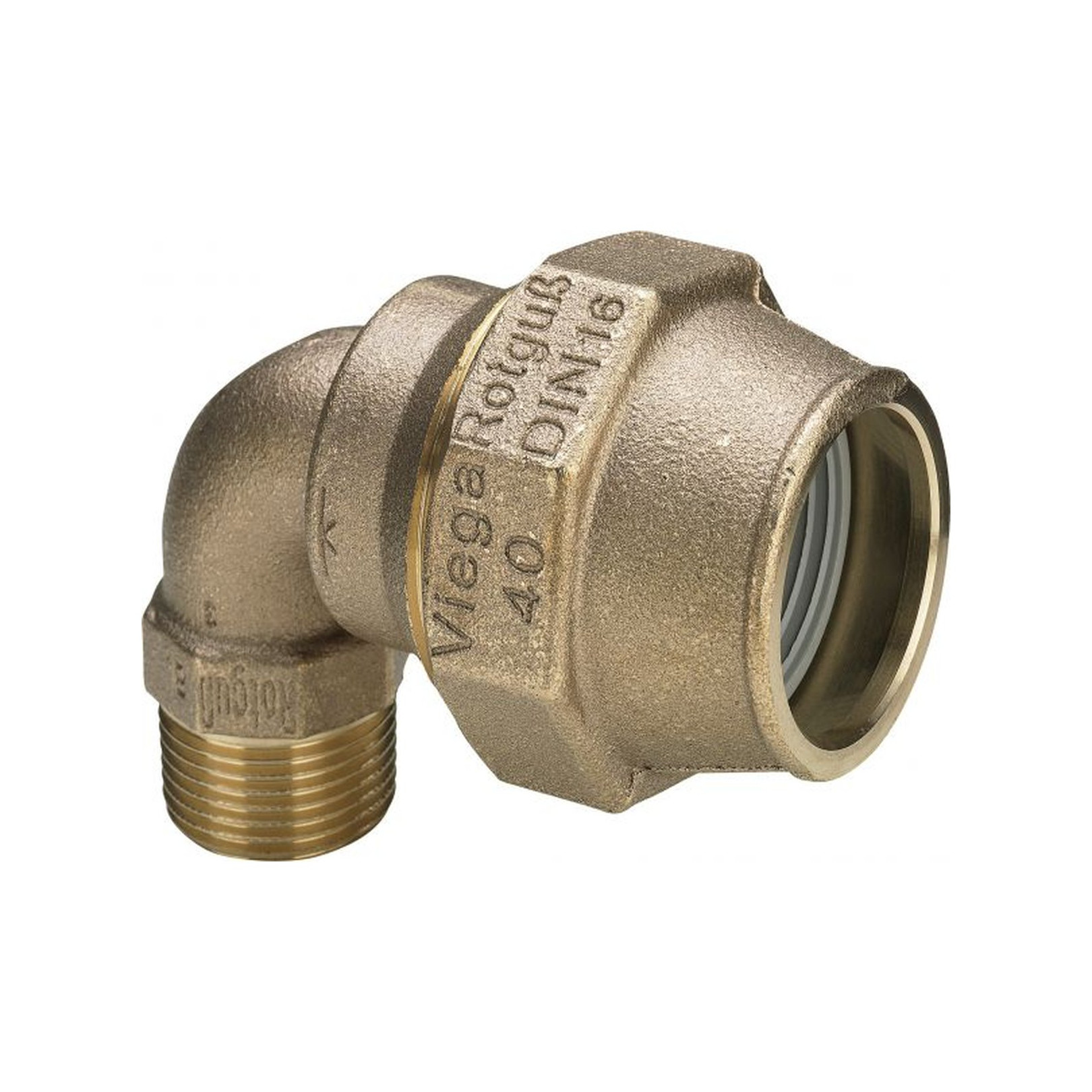 VIEGA Winkelverschraubung Maxiplex 9021 25x3/4 90 Grad Rotguss Mehrkant 275112