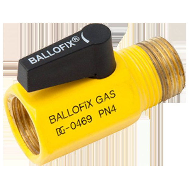 Aalberts Kugelhahn Seppelfrickeke Ballofix DN10 Rp3/8 R3/8 MOP5 C1 Messing 0400140